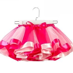 NEW HOT PINK/PINK TULLE/SILKY TUTU